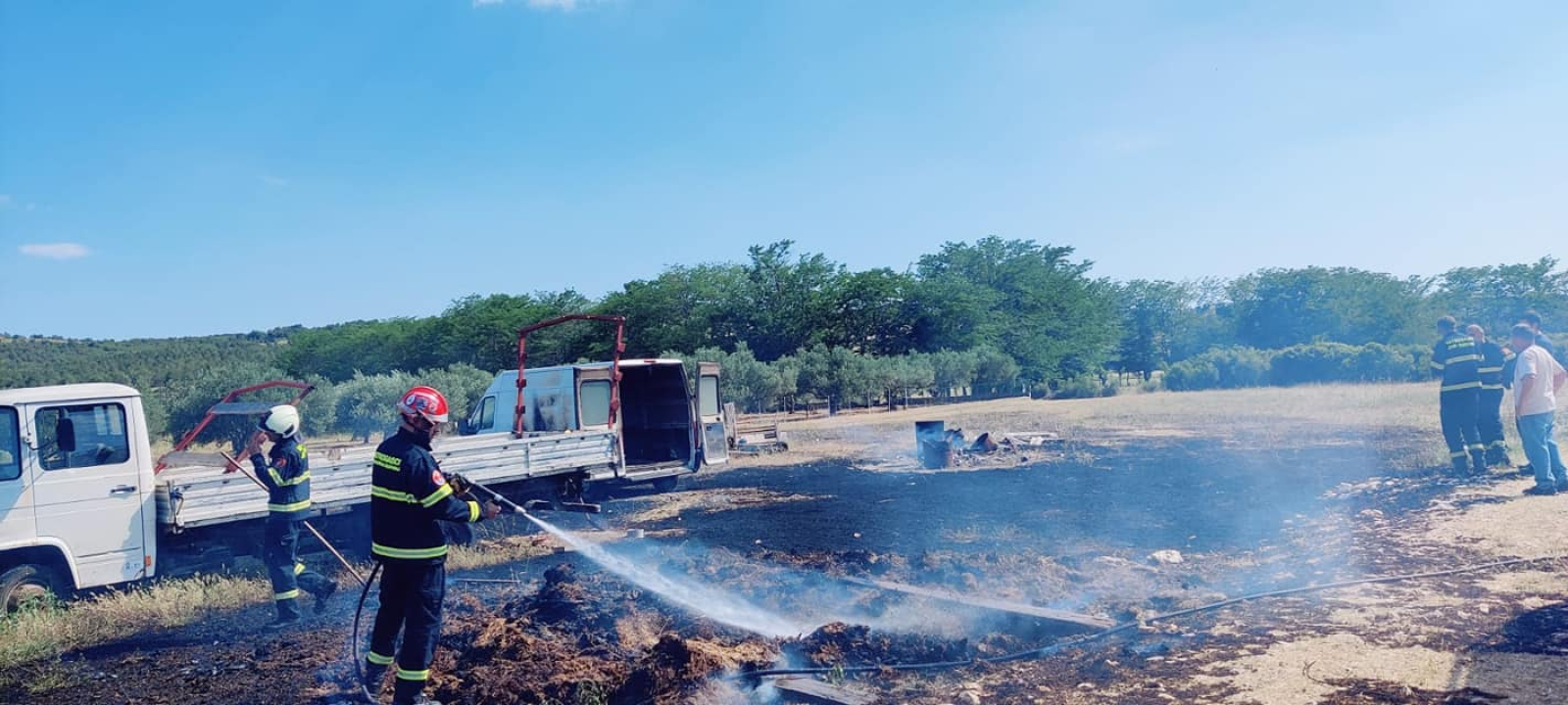 Gorjelo kod Donjeg Polja: Požar brzom intervencijom ugašen u sat vremena