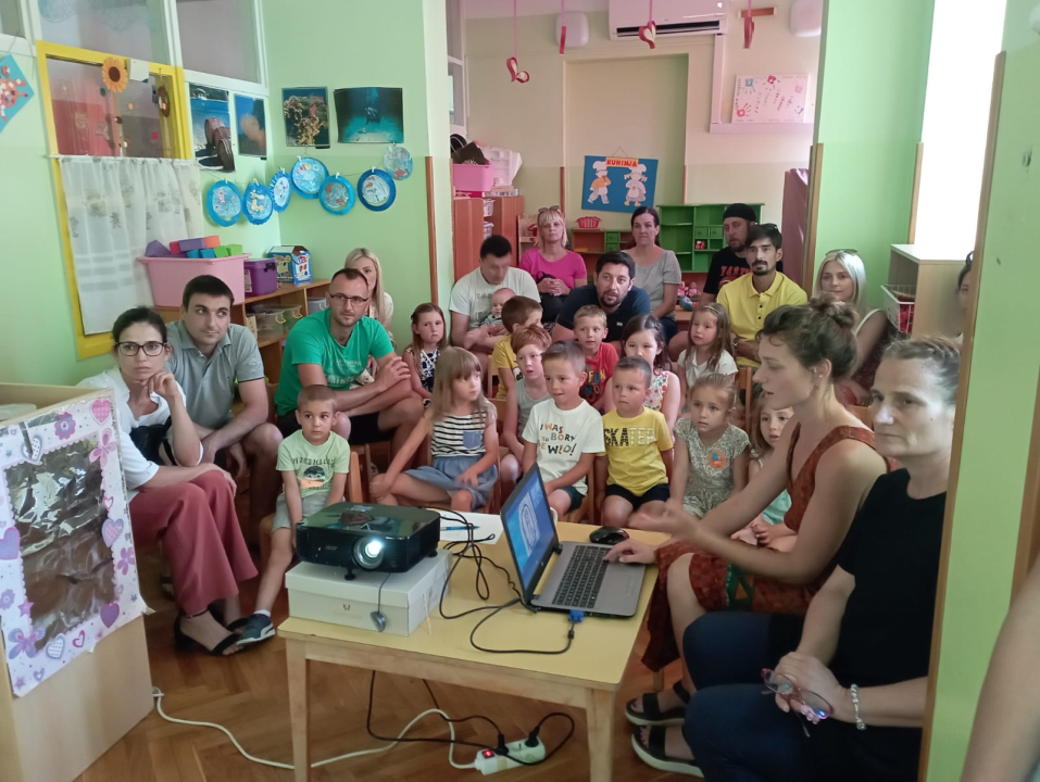 Filmom o Šibeniku djeca iz Dječjeg vrtića Pčelica uveličala oproštaj od odgojitelja