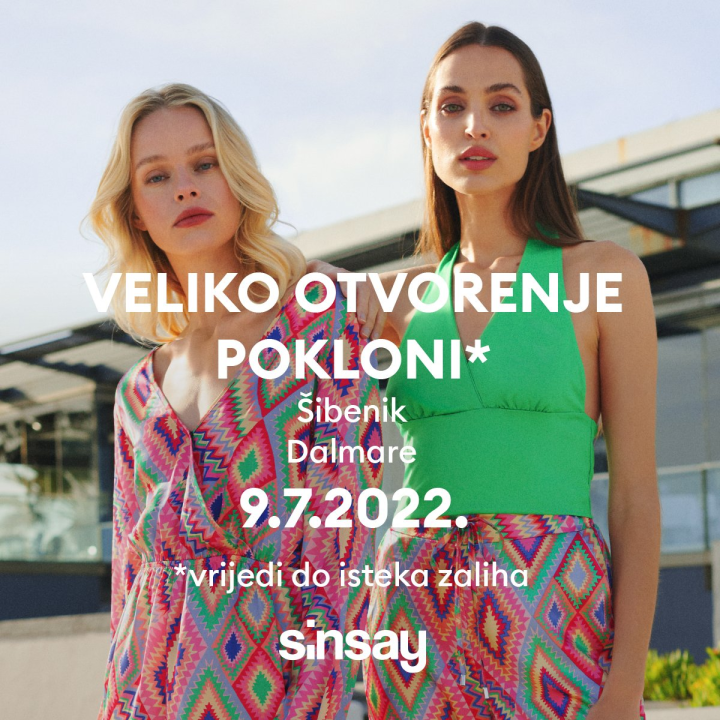 Popularni Sinsay otvara svoja vrata u Dalmare centru!