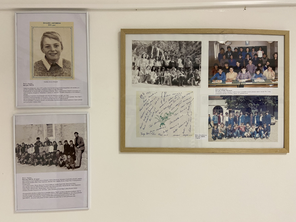 Priprema se knjiga o školi u Rupama, a u subotu je otvorena i izložba na tu temu