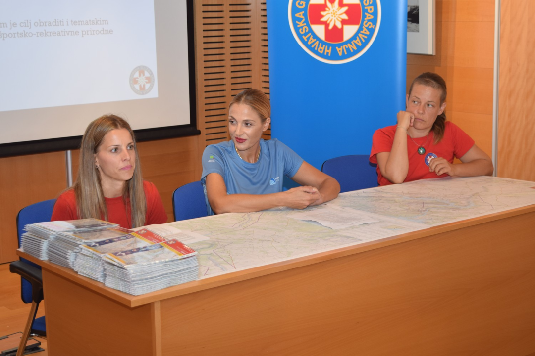 Novi turističko-planinarski zemljovid NP Krka izradili su šibenski HGSS-ovci