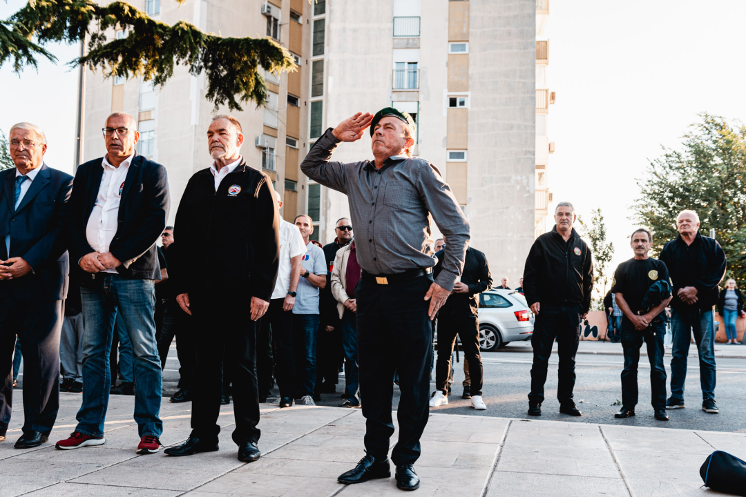 Šibenčani komemoracijom na Baldekinu i mimohodom obilježili 31. obljetnicu Rujanskog rata