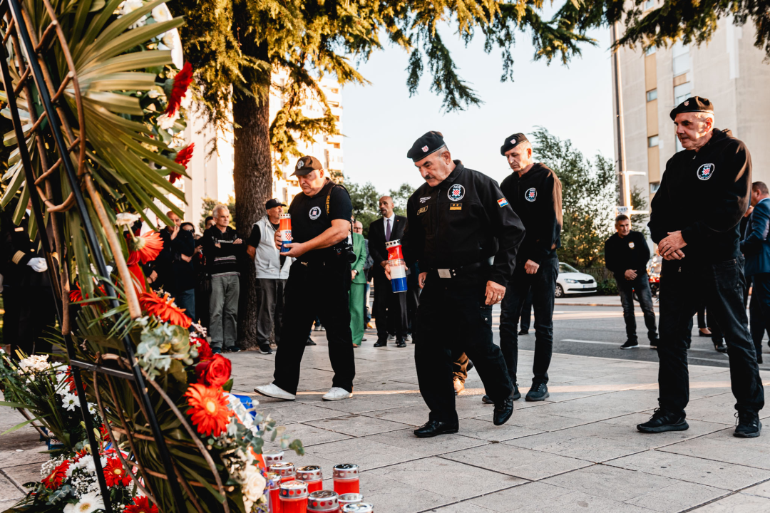 Šibenčani komemoracijom na Baldekinu i mimohodom obilježili 31. obljetnicu Rujanskog rata