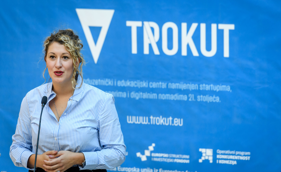 Direktorica Trokuta Diana Mudrinić otvorila ICT konferenciju 'Think Future'  koja se prvi put organizira u Šibeniku