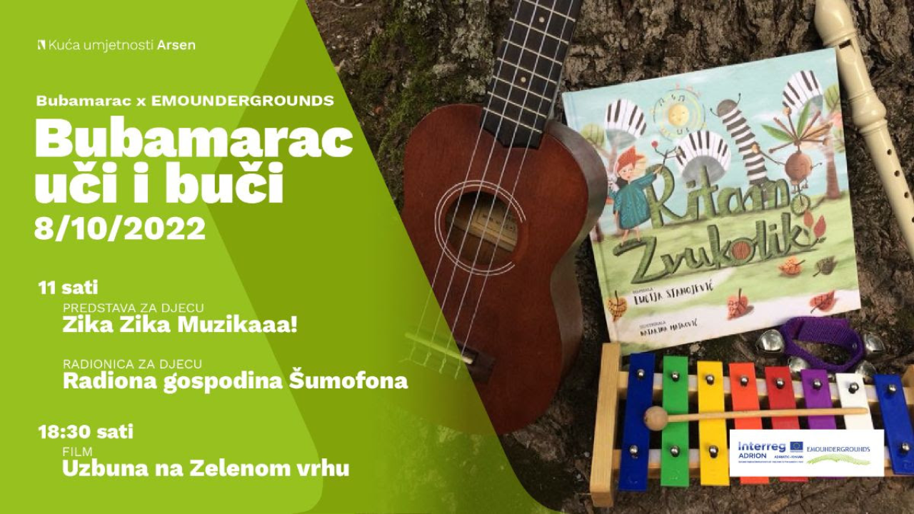 Birajte na što ćete u Arsena: Bubamarac za najmlađe, ZZ Quartet za fanove jazza i Horizont za ljubitelje plesa 