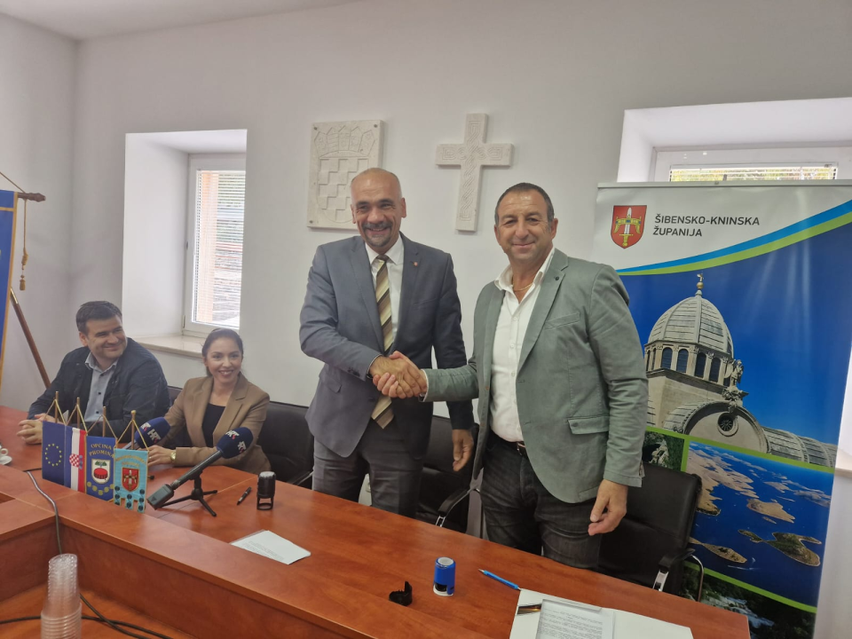 Županija osigurala 1,2 milijuna kuna za razvoj infrastrukturnih projekata na području sedam jedinica lokalne samouprave 