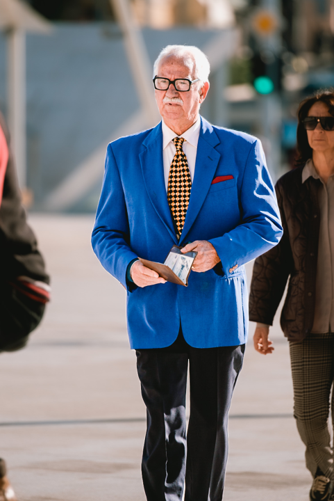 Stil ovog gospodina nas je oduševio, donio je dašak zlatnog doba Hollywooda na šibenske ulice