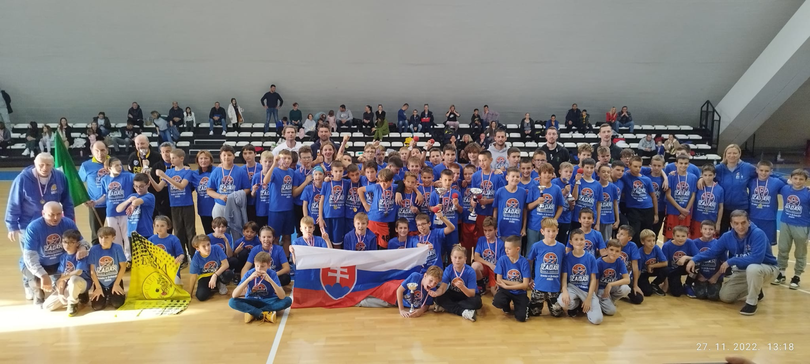 Dječaci škole košarke Dražen Petrović drugi u Zadru, Karlo Slavica u najboljoj petorki turnira