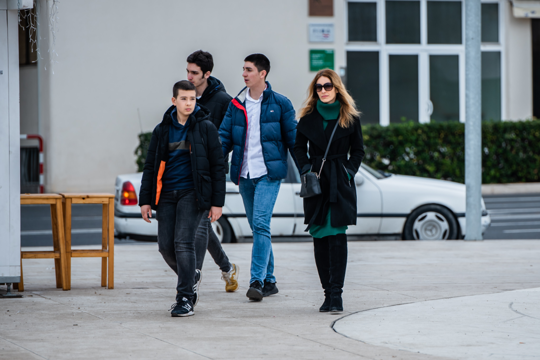 FOTO Đir po gradu, nedjelja 25. prosinca