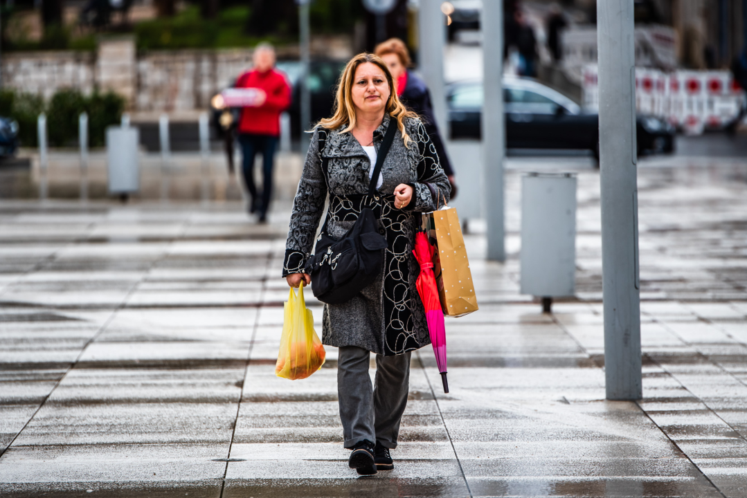 FOTO Đir po gradu, utorak 17. siječnja