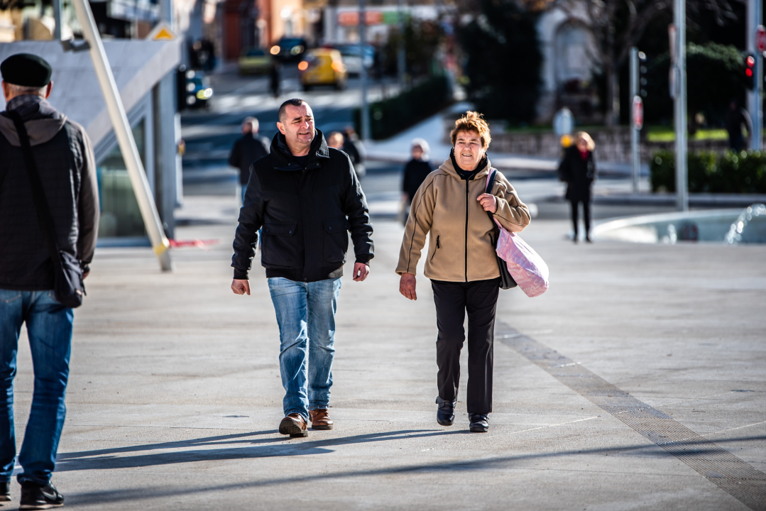 FOTO Đir po gradu, petak 20. siječnja