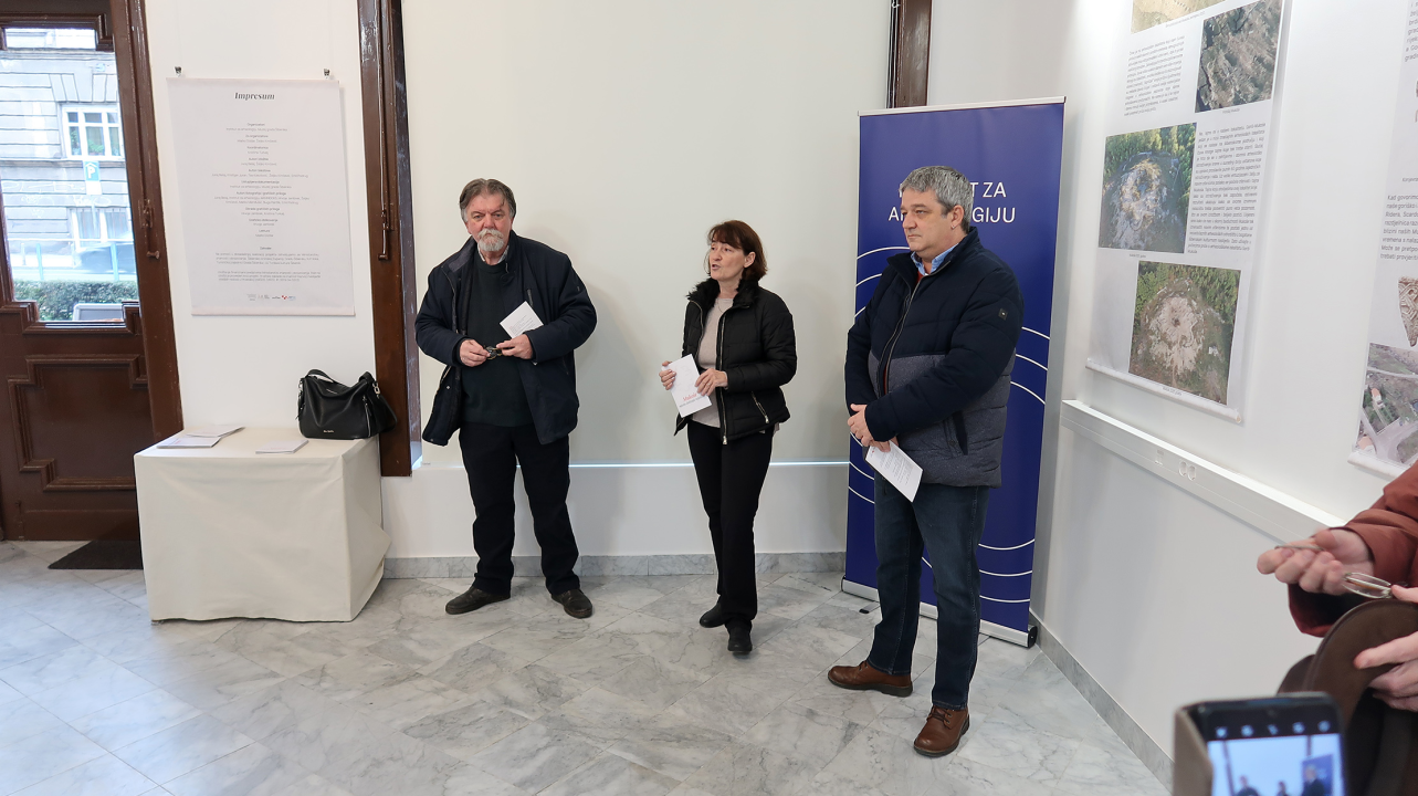 Institut za arheologiju u Zagrebu slavi rođendan uz kolege iz Šibenika: Otvorena izložba o lokalitetu Mukoše