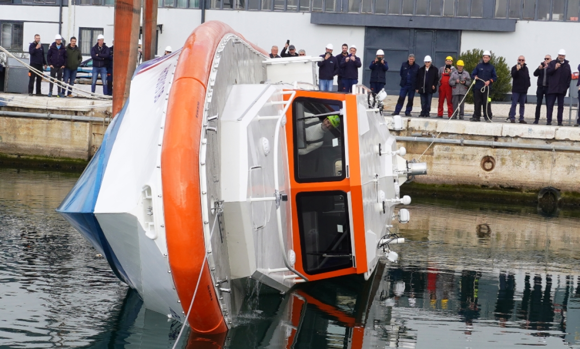 Prva od šest brodica za hitnu medicinsku intervenciju u Mandalini prošla sve testove