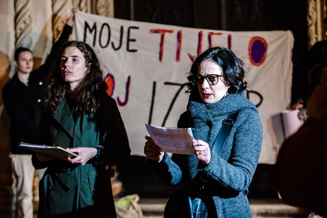 Marš u Šibeniku u povodu Dana žena:  'Dali smo javne prostore pred bolnicama za javni linč žena'