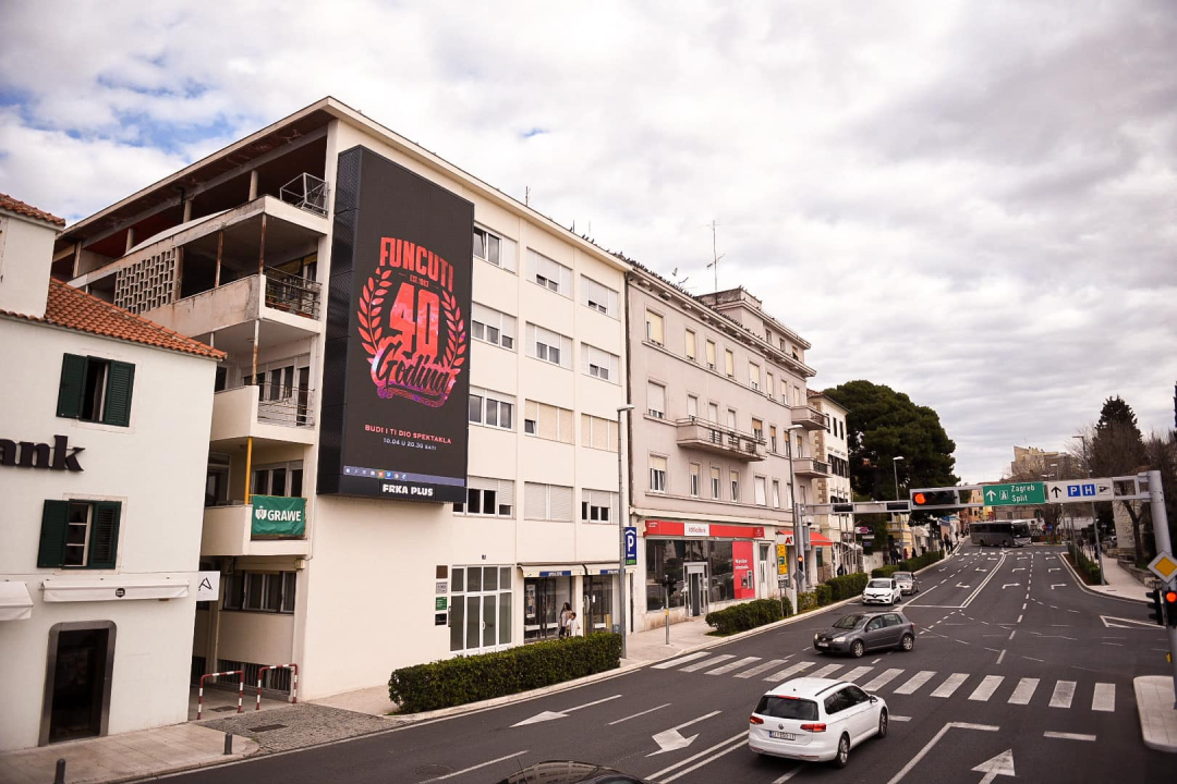 Još malo do 40. rođendana Šibenskih funcuta: Dobili i veliki video zid na Poljani 