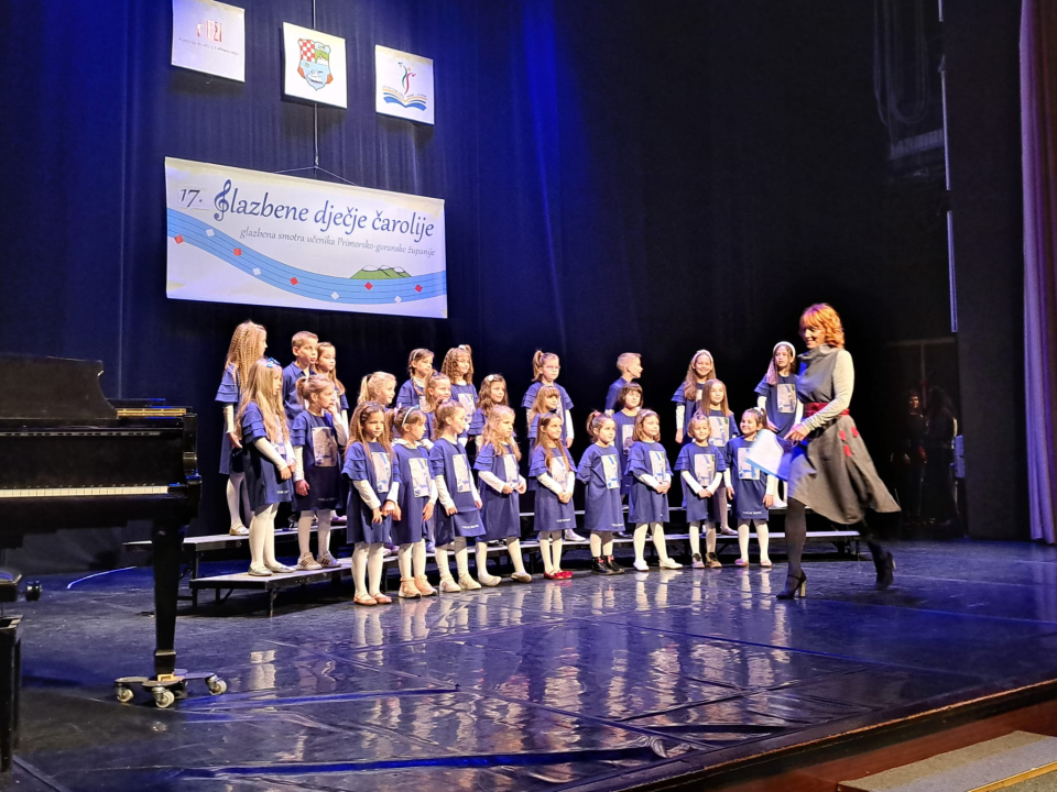 Šibenski 'cvrčci' nastupili u Glazbenim dječjim čarolijama u Rijeci: Očarali publiku i glazbene stručnjake  