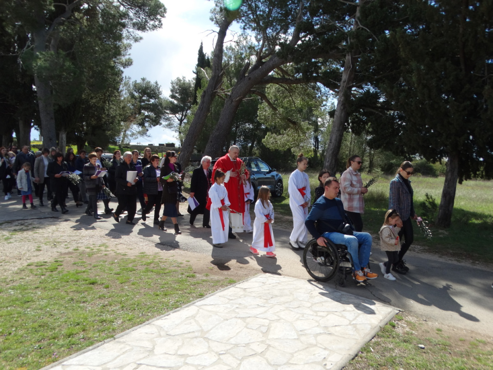 U Vukšiću proslavljen blagdan Cvjetnice