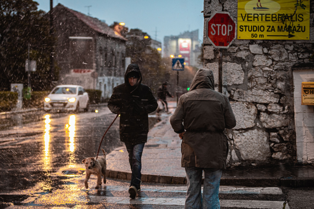 Na današnji dan prije dvije godine snijeg iznenadio Šibenčane, barem na kratko