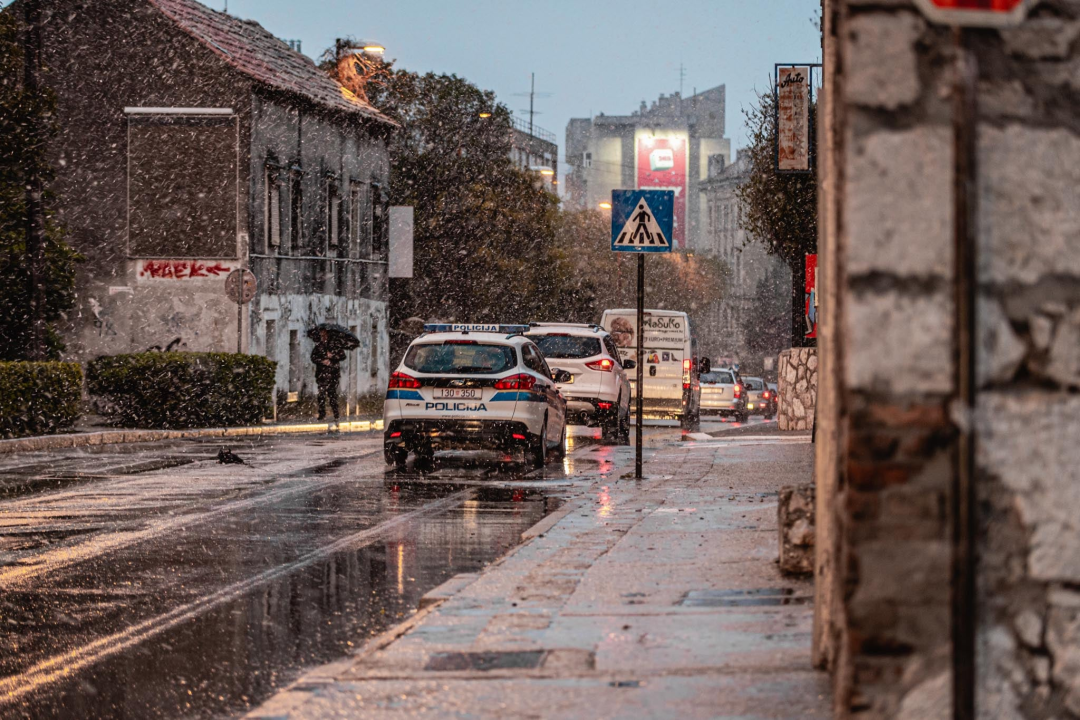 Na današnji dan prije dvije godine snijeg iznenadio Šibenčane, barem na kratko