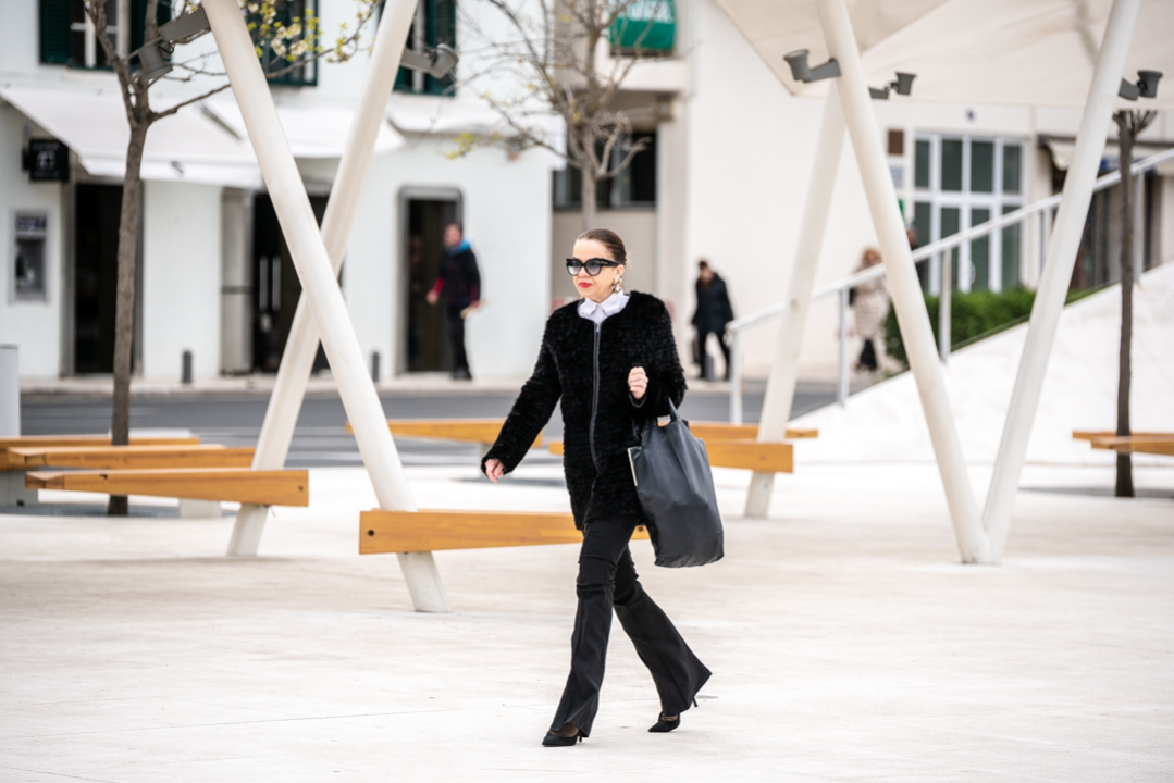 Lijepe Šibenčanke pokazale kako i hladnim danima biti u trendu