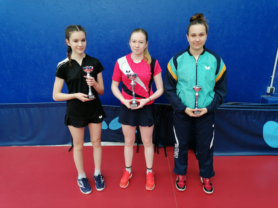 Stolnotenisačica Franka Miškić srebrna u parovima na kadetskom prvenstvu Hrvatske