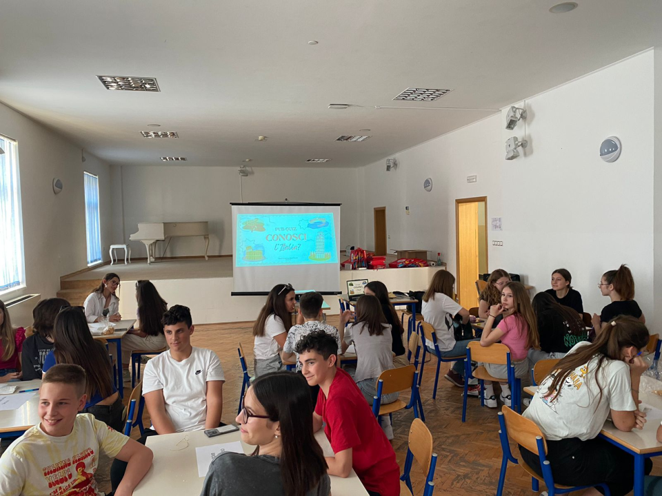Prvi pub kviz o poznavanju Italije za osnovnoškolce: Najbolje znanje pokazali učenici Katoličke škole 