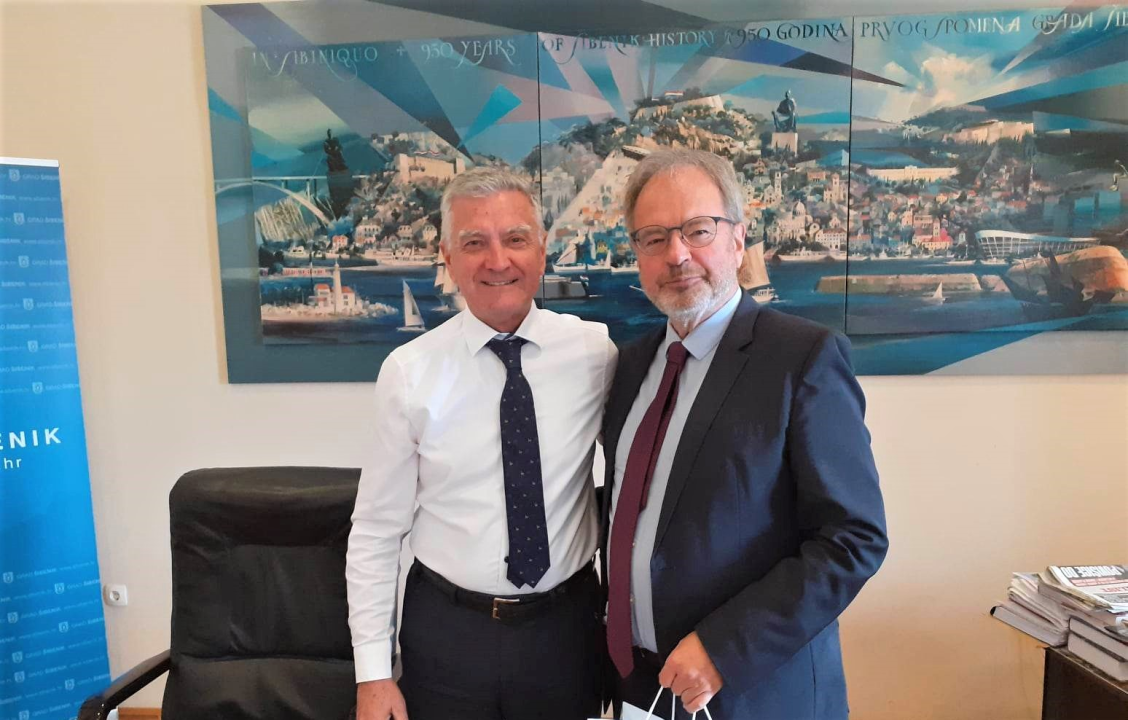 Gradonačelnik Burić primio Haakona Blankenborga, veleposlanika Kraljevine Norveške 