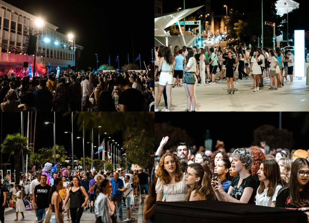 Šibenska noć napunila ulice ljudima koje je rasplesao bend Silente!