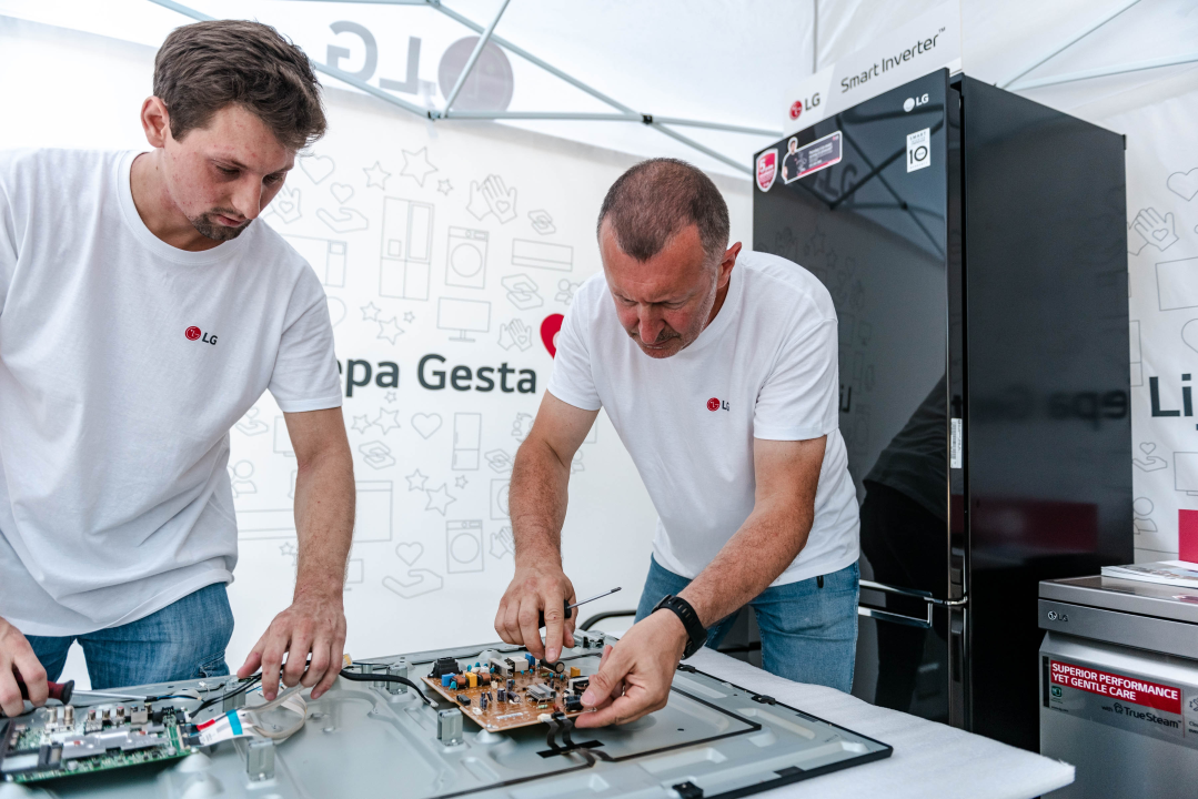 U Šibeniku održana LG-eva kampanja 'Lijepa gesta uz vas od mjesta do mjesta!'