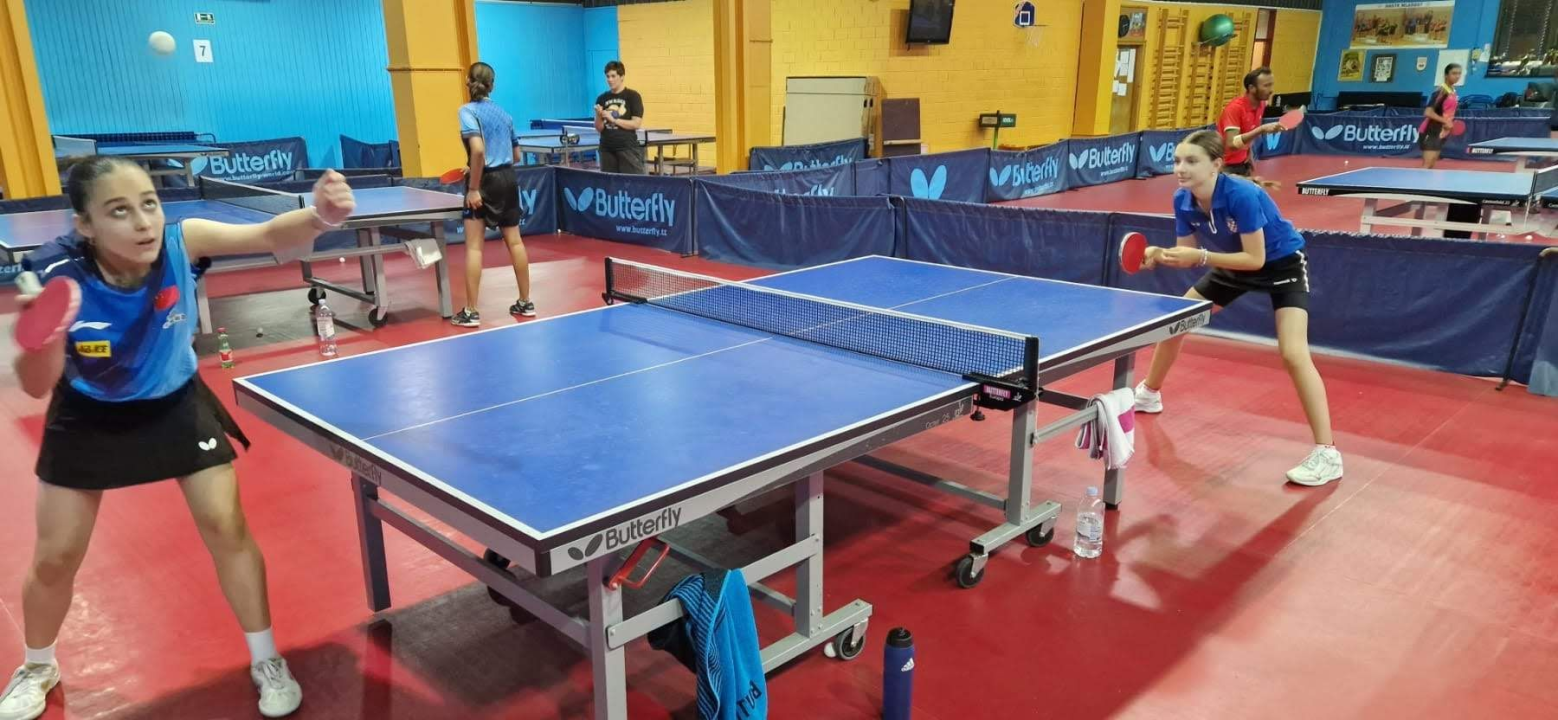 Šibenska stolnotenisačica Franka Miškić na Prvenstvu Europe za mlađe kategorije