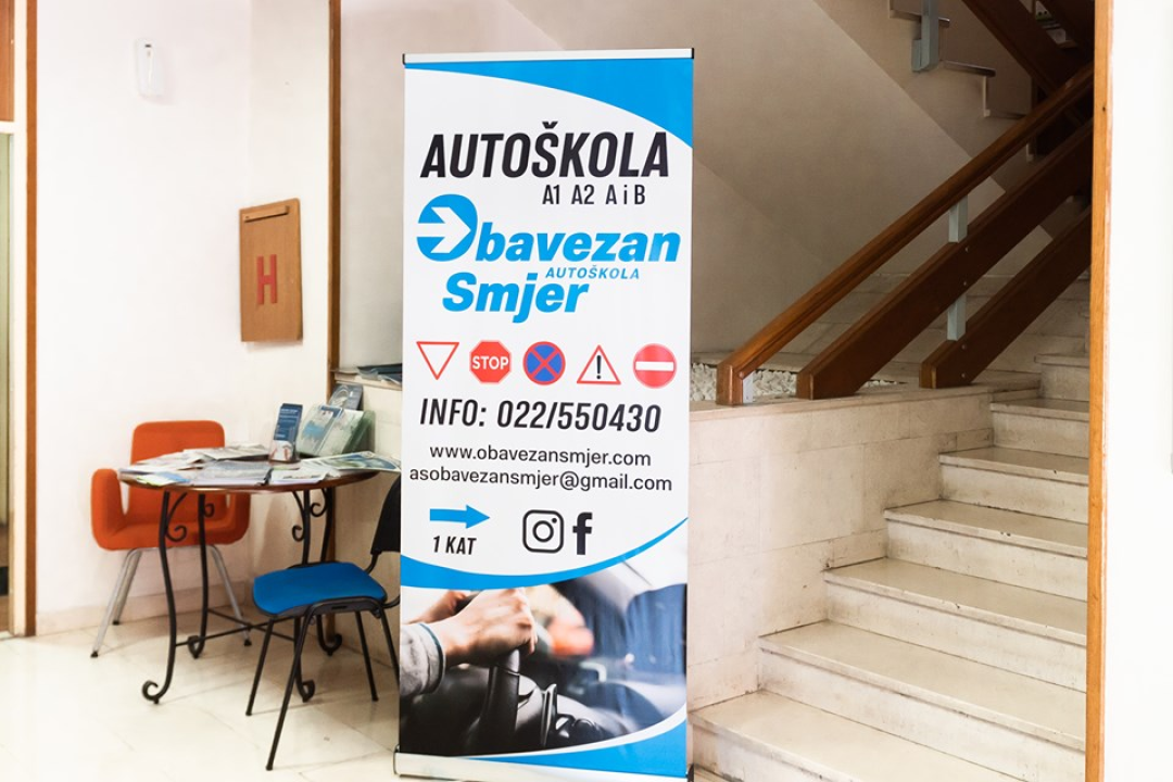 Uz autoškolu Obavezan smjer uspješno položite vozački ispit! 