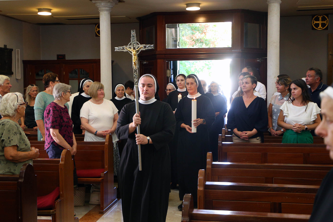 Sestra Tea Božić položila prve redovničke zavjete