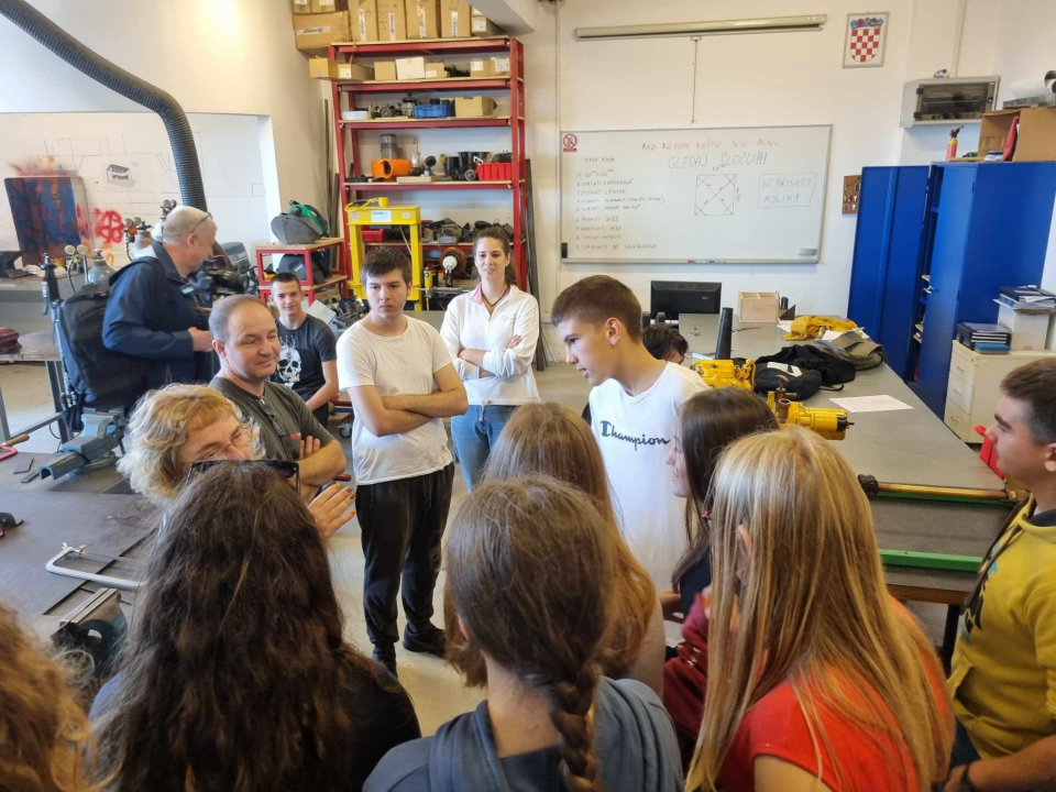 'Dan otvorenih vrata' u Industrijsko-obrtničkoj školi: 'Učenici mogu vidjeti kako se radi u našim radionicama' 