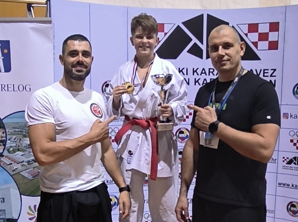 Karate klub Šibenik 1066 na državnom prvenstvu U14 ukupno došao do 11 medalja, od kojih 4 zlatne