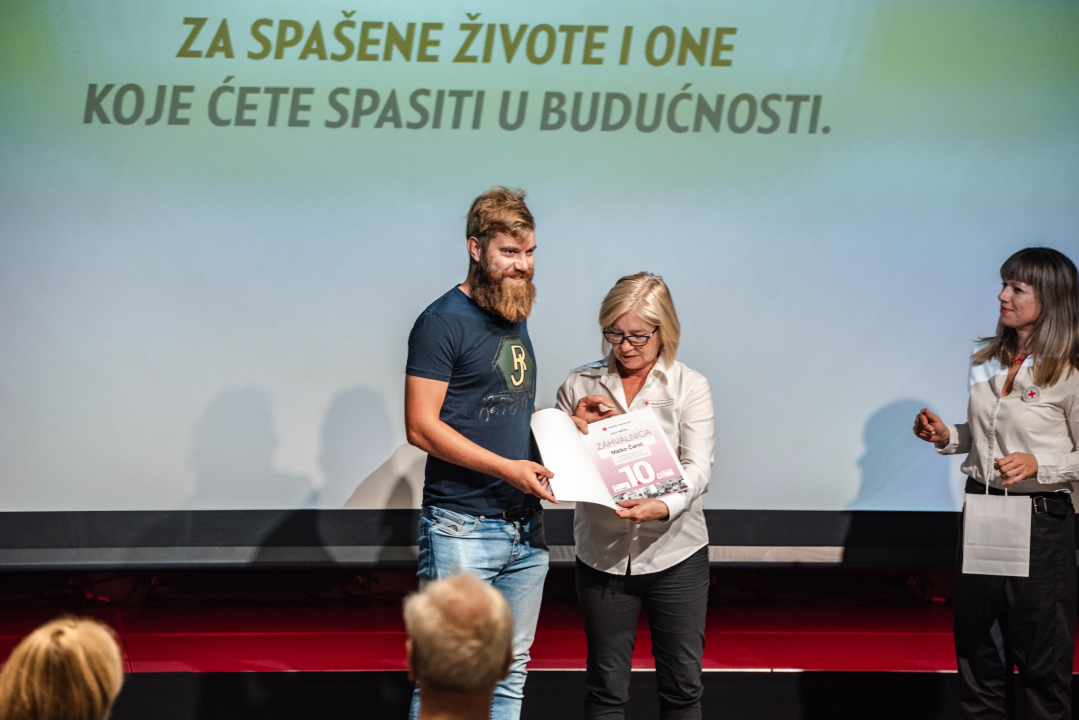 Svečanost Crvenog križa u Arsenu: 'Za krv se nikad neće naći adekvatna zamjena'