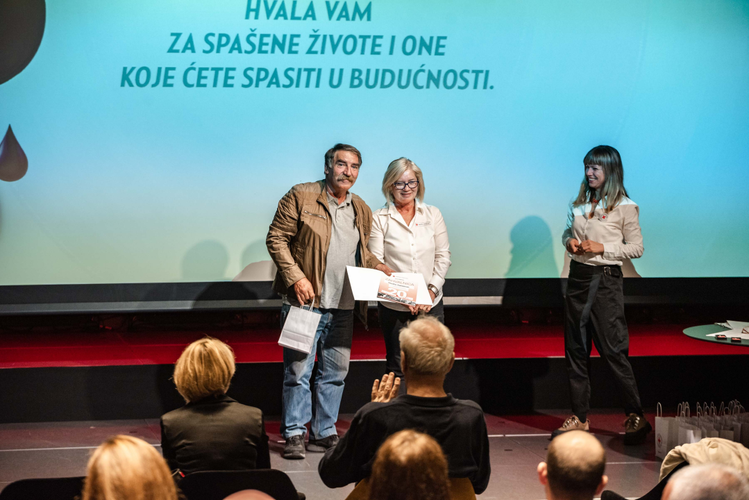 Svečanost Crvenog križa u Arsenu: 'Za krv se nikad neće naći adekvatna zamjena'