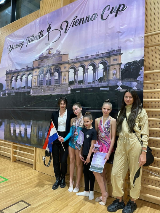 Dvije medalje za šibensku ritmičku gimnastiku na bečkom međunarodnom natjecanju