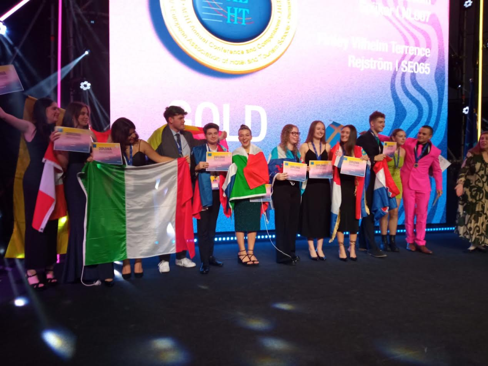 Dorian Zovko, učenik Turističko-ugostiteljske škole Šibenik, odličan na međunarodnom natjecanju u Litvi