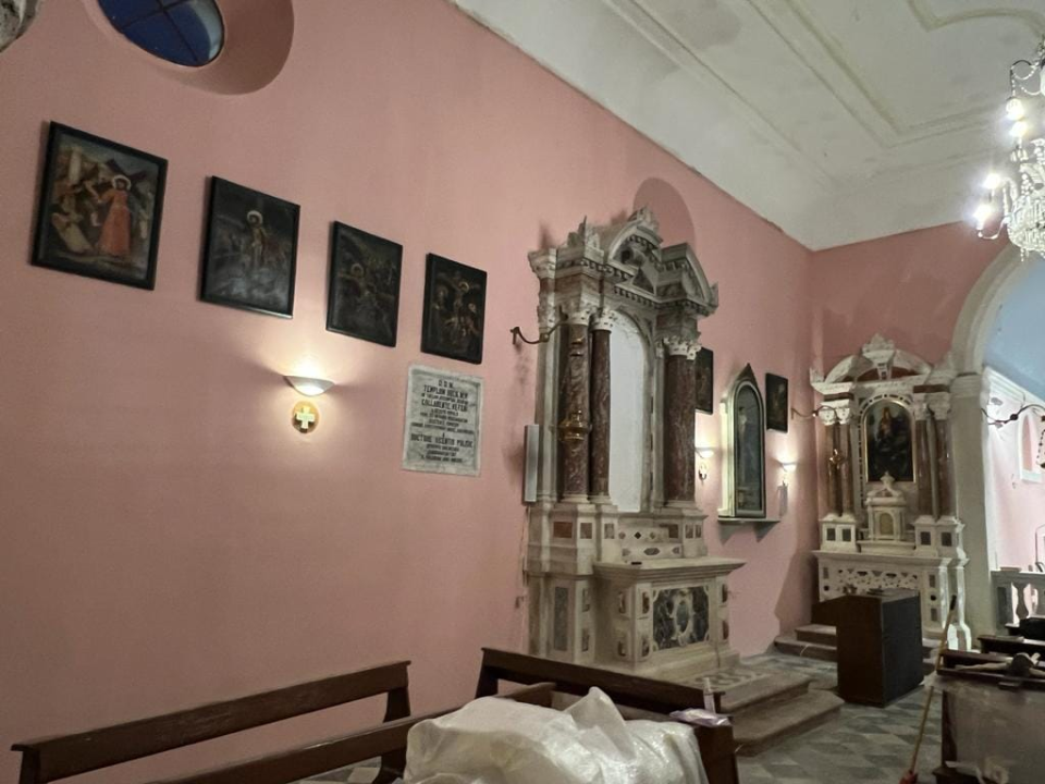 Restaurirane postaje Križnog puta nakon 60 godina vraćene u crkvu na Žirju