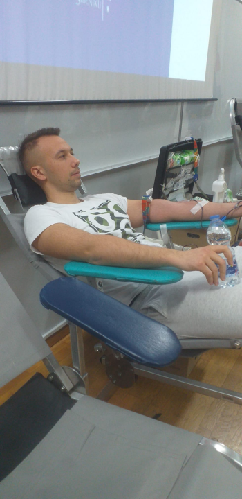 Studenti VUŠ-a u suradnji s Gradskim društvom Crvenog križa Šibenik darovali krv