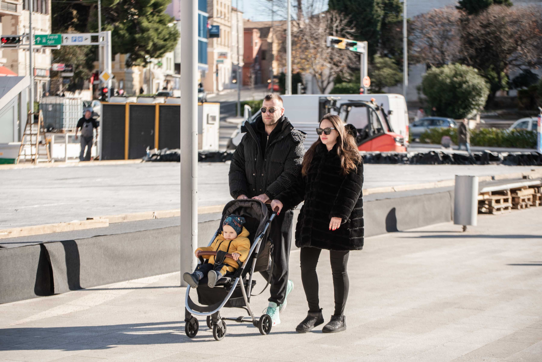 FOTO Đir po gradu, subota 13. siječnja