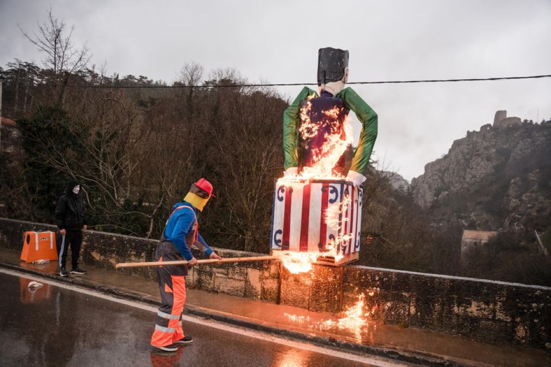 'Arena rasprodata 6. put' najbolja maska Drniškog krnjevala: Prijović 'zapalila' publiku i krnju