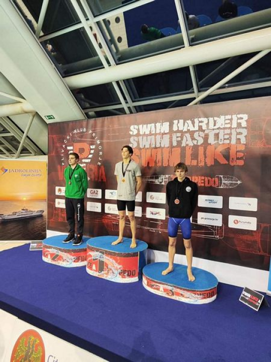 Bronca Gorana Stegića na međunarodnom plivačkom mitingu u Rijeci
