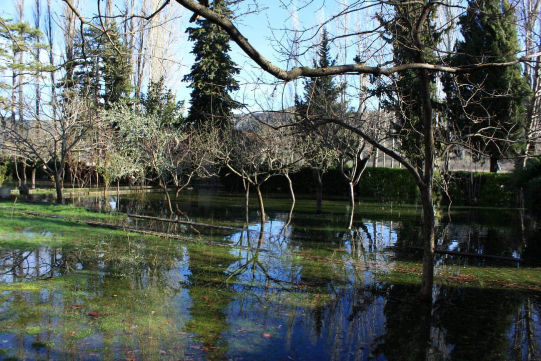 Visok vodostaj Krke poplavio dio Visovca