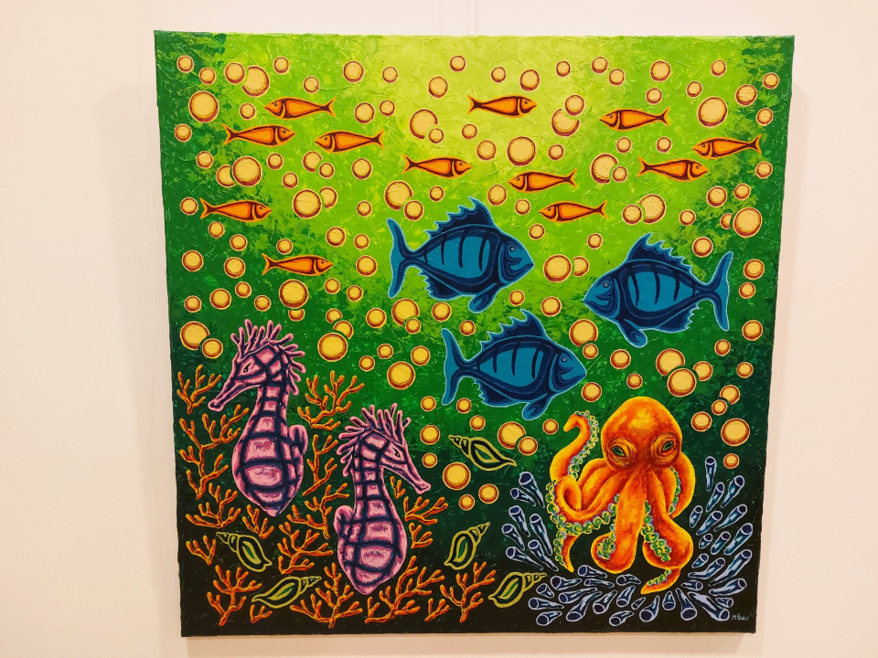 U knjižnici otvorena izložba Marina Štokića