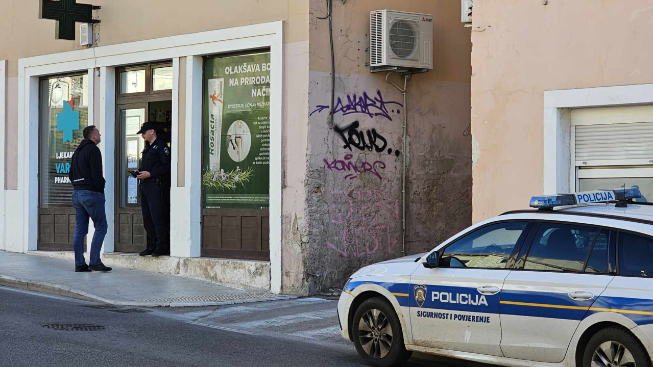 Muškarac upao jutros oko 8,30 sati u ljekarnu Varoš i pokušao je opljačkati: Brzo je uhićen