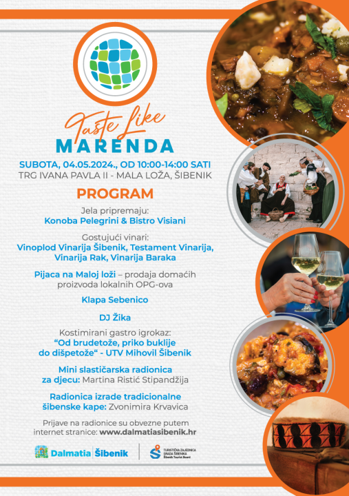 U subotu na Maloj loži marendu spremaju chefovi Pelegrinija i Visianija 