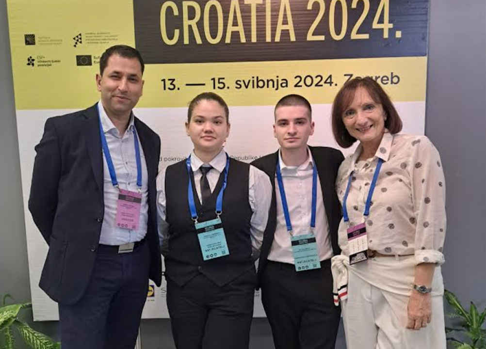 Visoko 5. i 6. mjesto učenika Turističko-ugostiteljske škole na Worldskills natjecanju