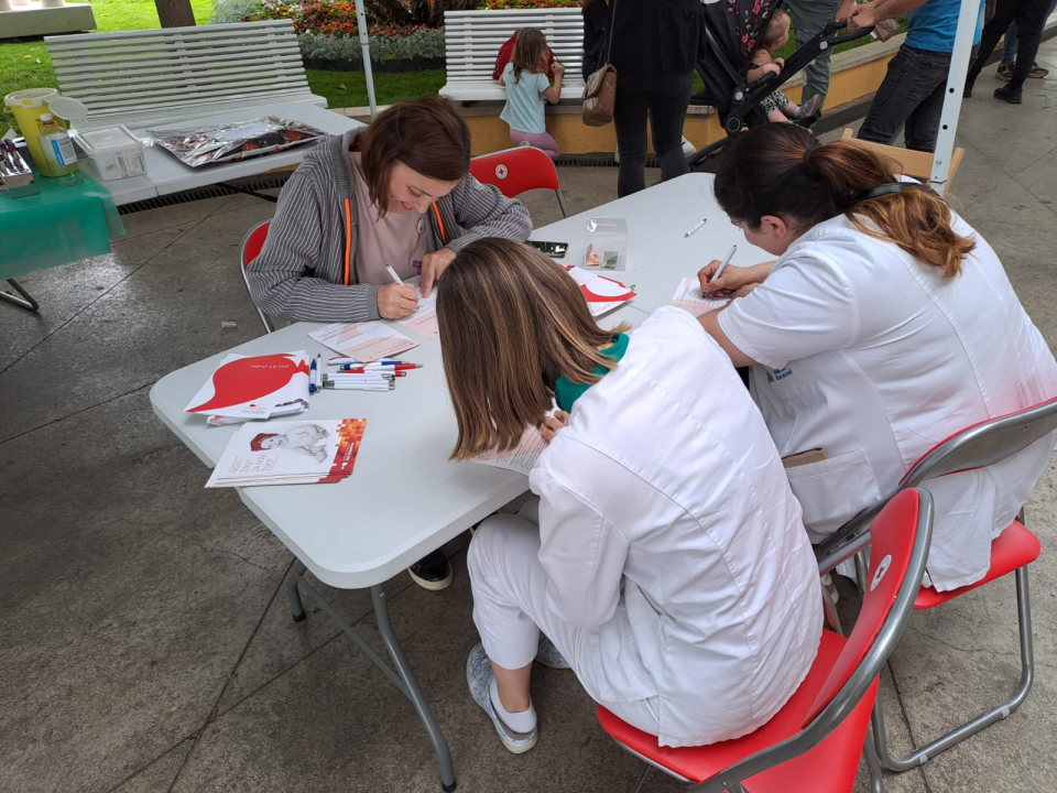 Akcija upisa u Hrvatski registar dobrovoljnih darivatelja krvotvornih matičnih stanica u Vodicama