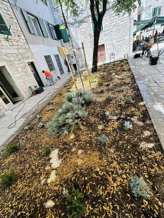 U centru grada uređena nova zelena površina: 'Neka ovo bude poticaj i drugim kvartovima'